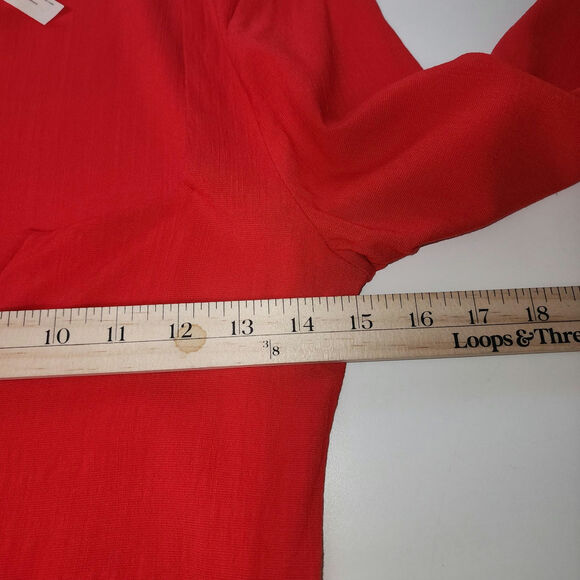 Free People Intimately Bodysuit Womens LG Thong deep split Neckline long sleeve - Picture 6 of 9